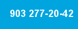 903 277-20-42